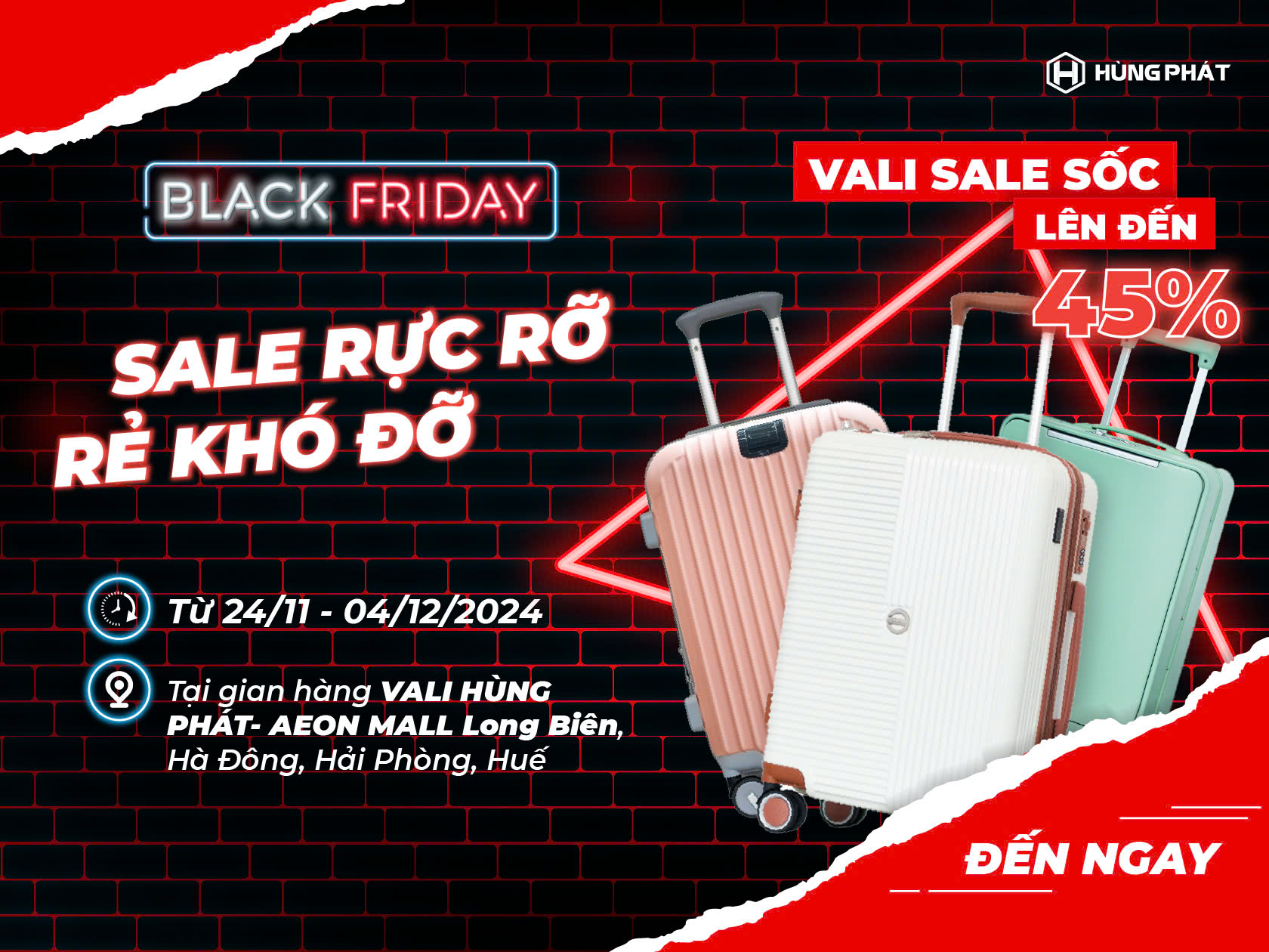 HÙNG PHÁT X AEON MALL: BLACK FRIDAY 2024