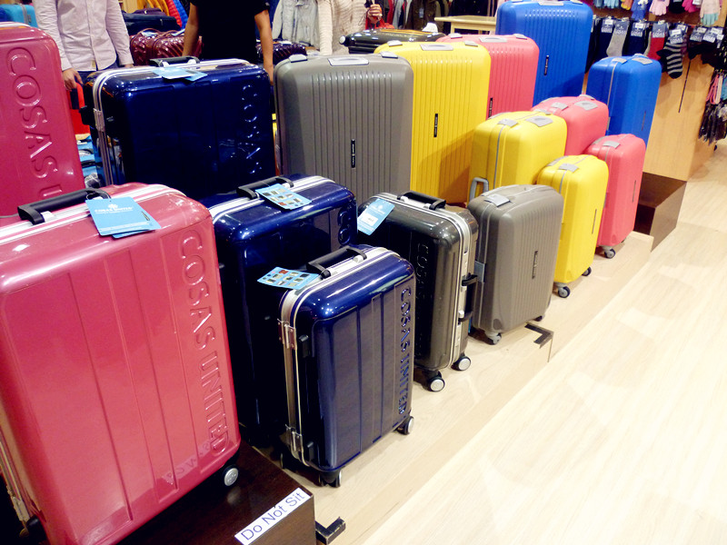 Những lỗi cơ bản cần phải tránh khi mua vali du lịch