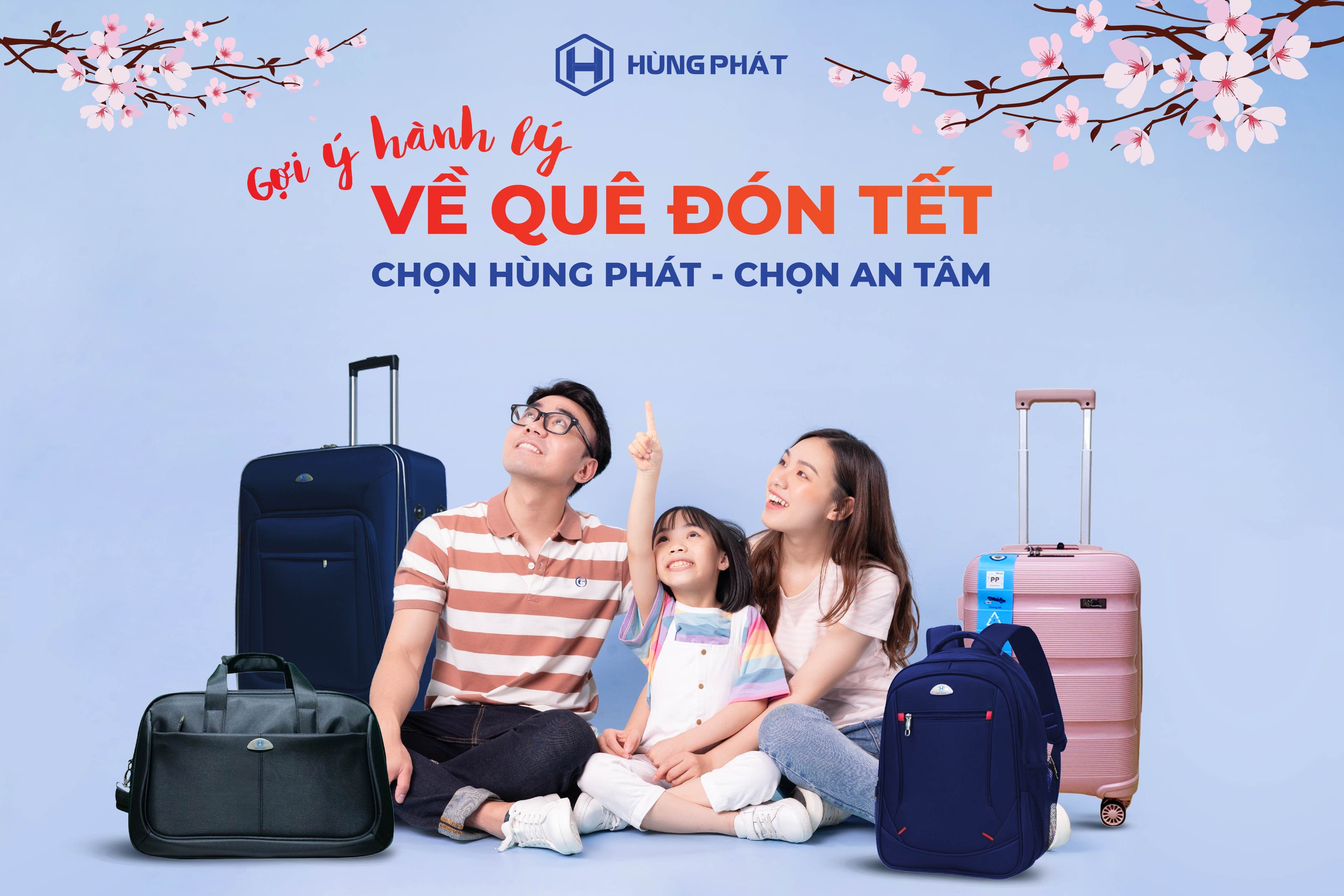 Hành lý về quê đón tết như ý