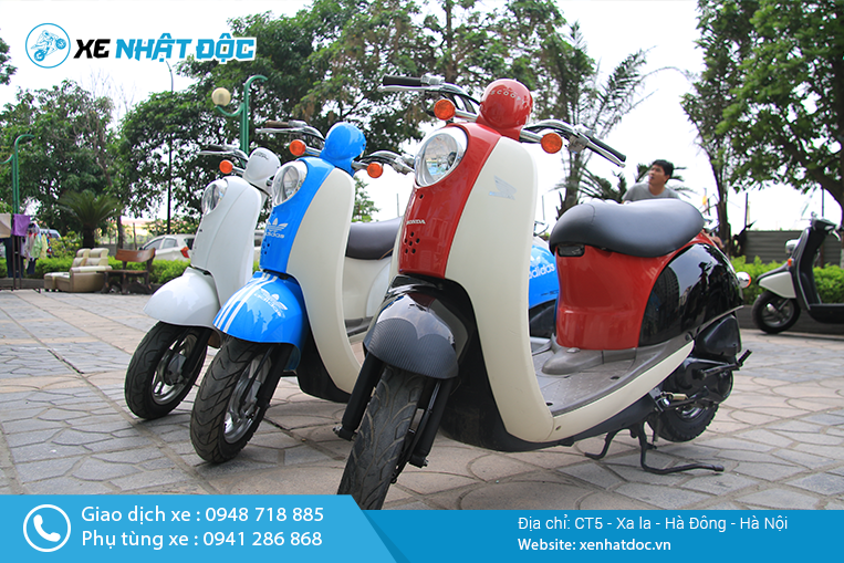 Xe máy Honda Scoopy 50cc Nhật bãi uy tín chất lượng