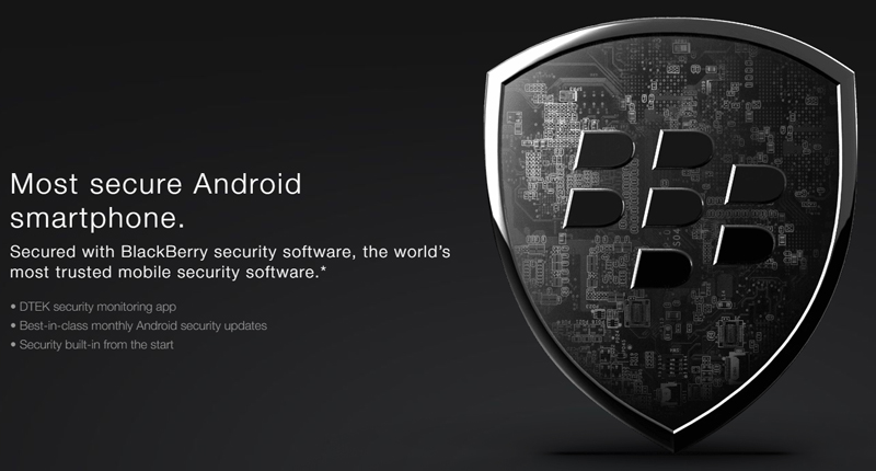 Blackberry Keyone - chiếc điện thoại Android bảo mật tốt nhất