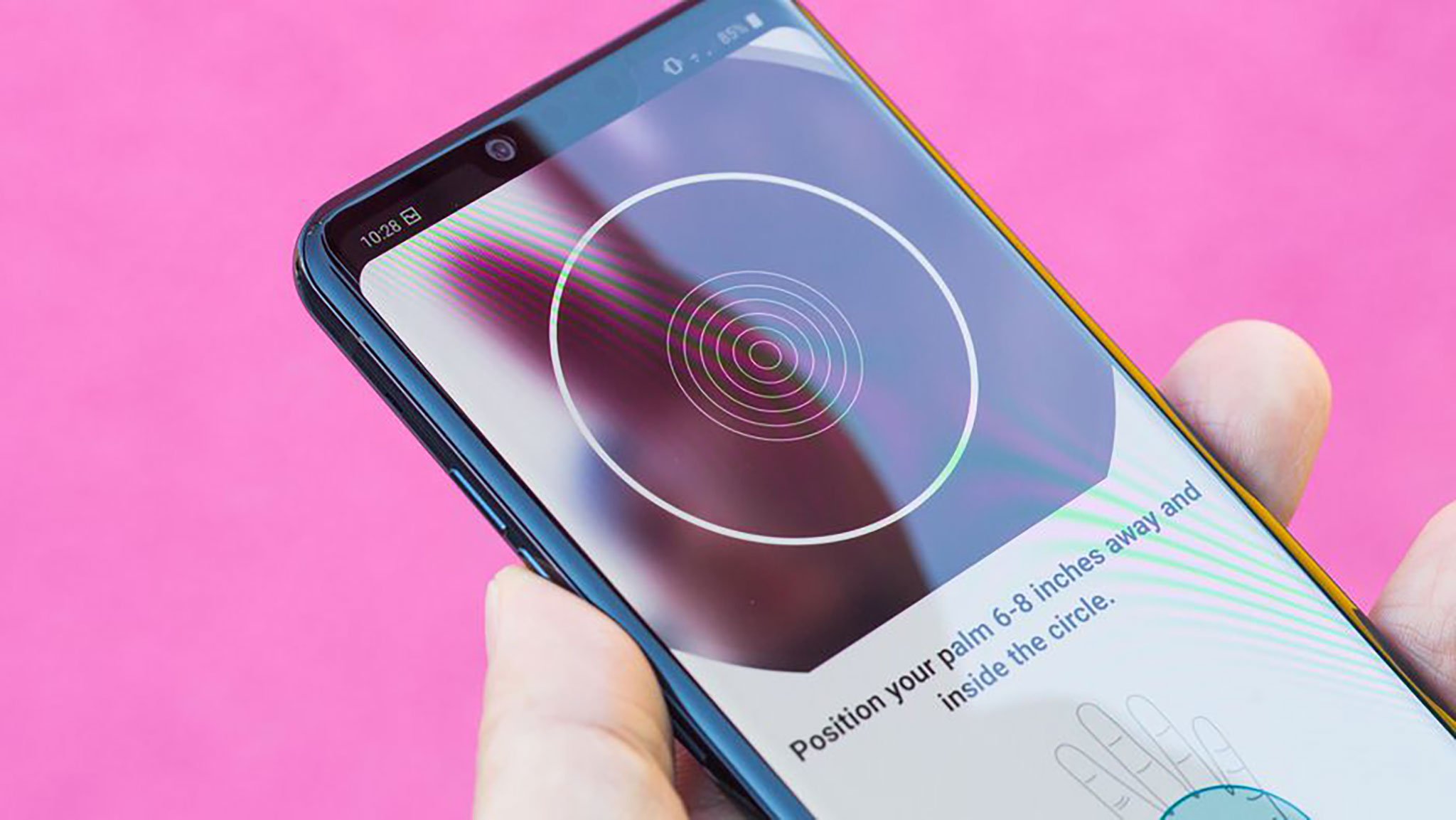 Hand ID trên LG G8 ThinQ rất đáng để sử dụng