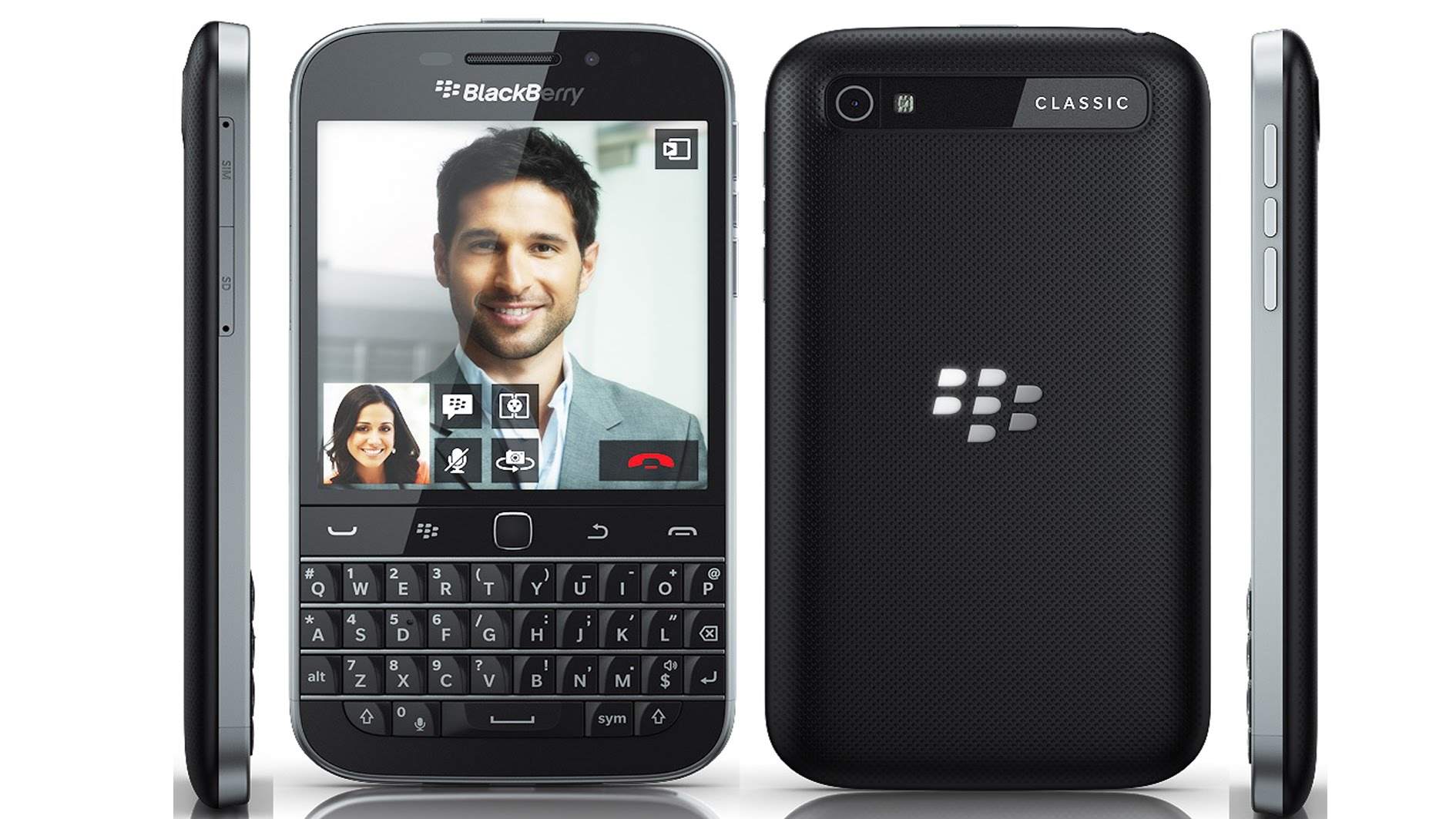 Classic thuần thiết kế truyền thống với bàn QWERTY đầy đủ