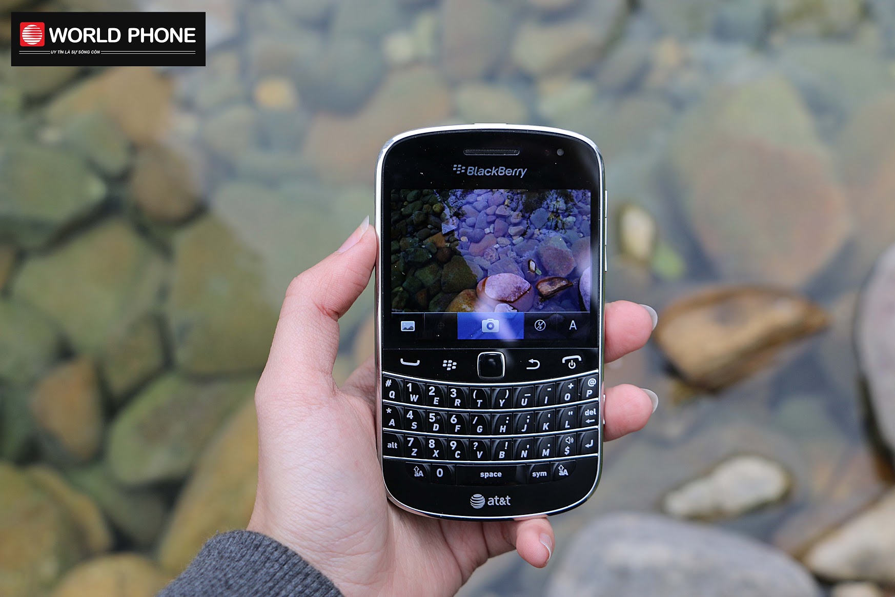 Giao diện camera Blackberry 9900