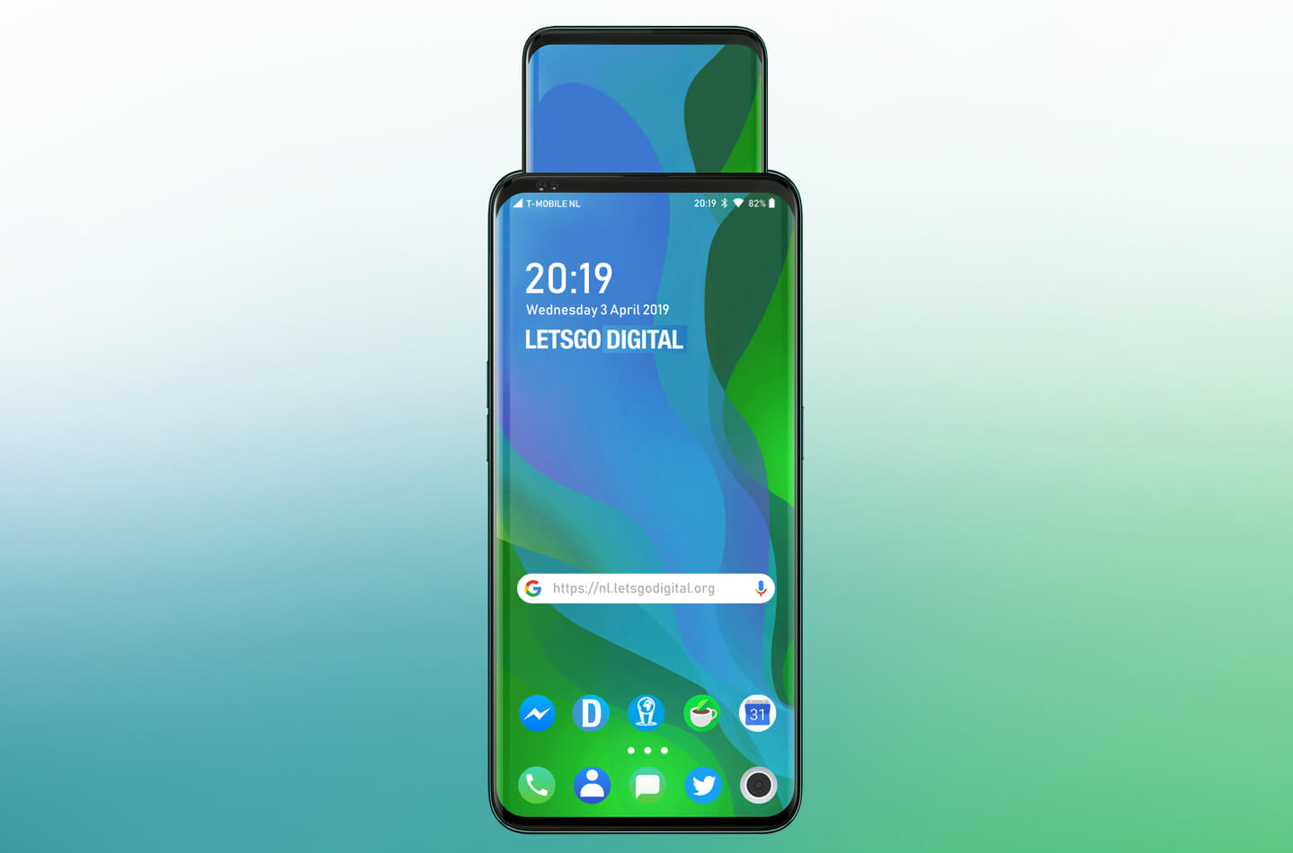 OPPO 2 màn hình với màn hình phụ "thò thụt"