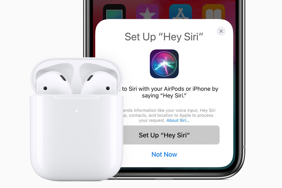 Siri trên Airpods 2 có thể truy cập nhanh bằng giọng nói