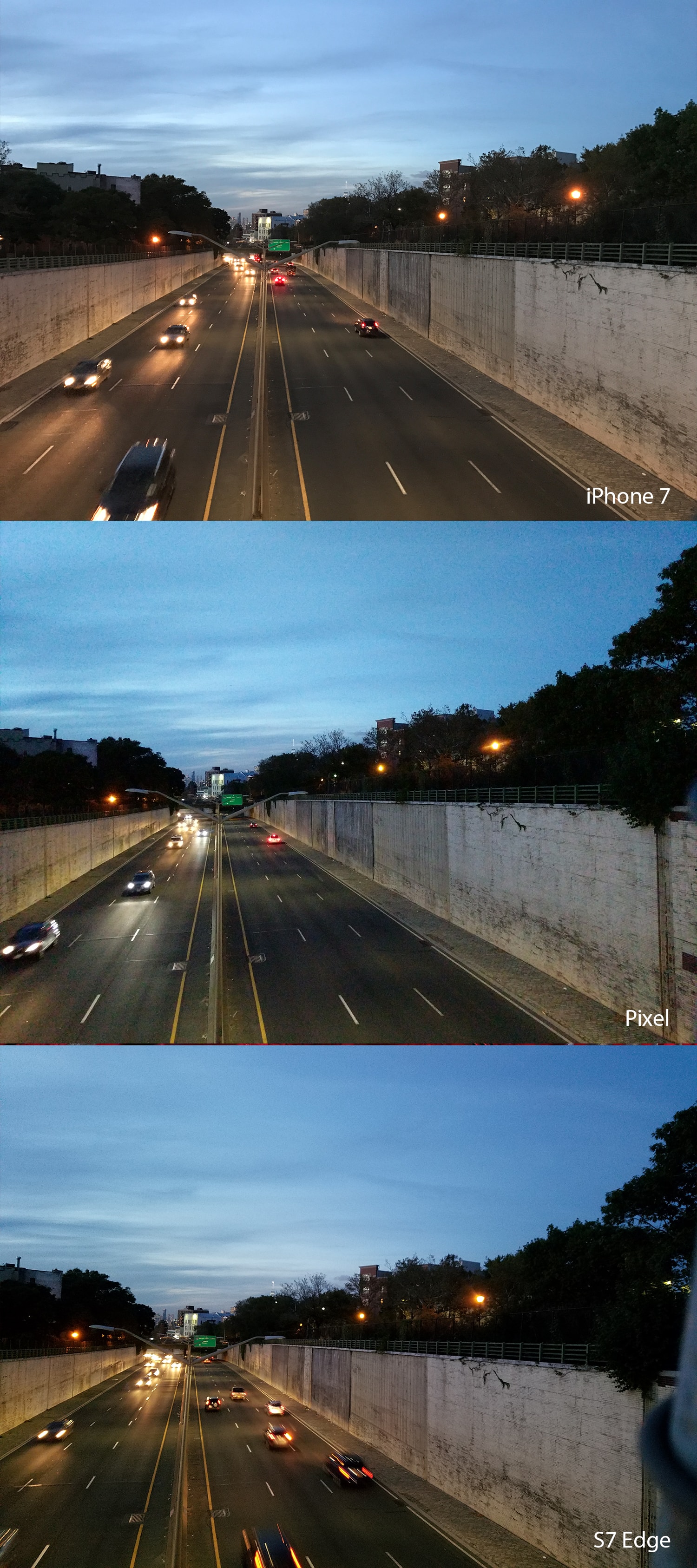 So sánh camera giữa Google Pixel, Samsung S7 Edge và iphone 7+ khi chụp thiếu sáng