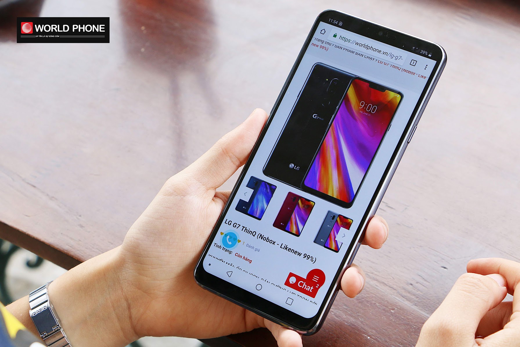 Màn hình LG G7 ThinQ cho hình ảnh cực nịnh mắt