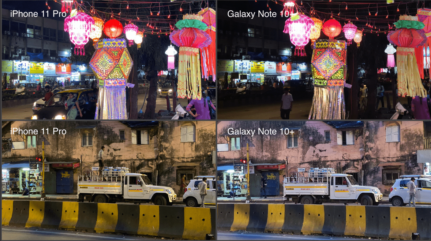 Camera iPhone 11 Pro vs Samsung Galaxy Note 10+: Telephoto 2