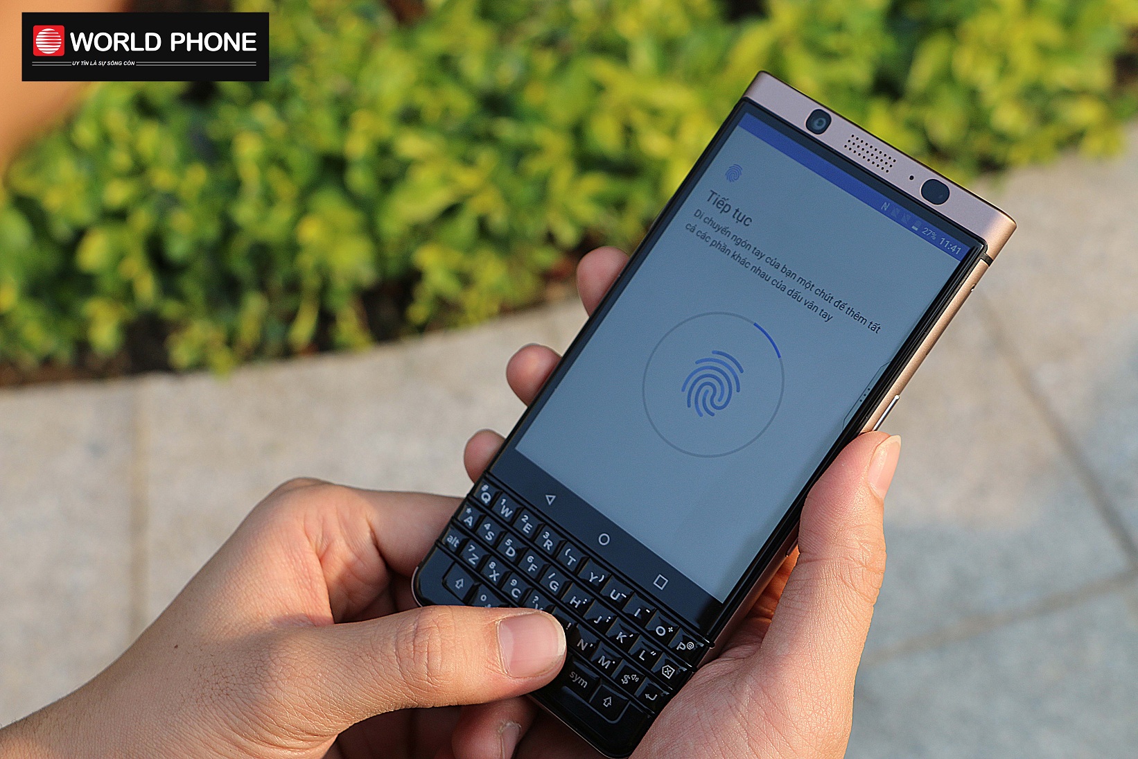 MWC 2017] Trên tay BlackBerry KEYone - Chiếc smartphone cuối cùng do  BlackBerry thiết kế
