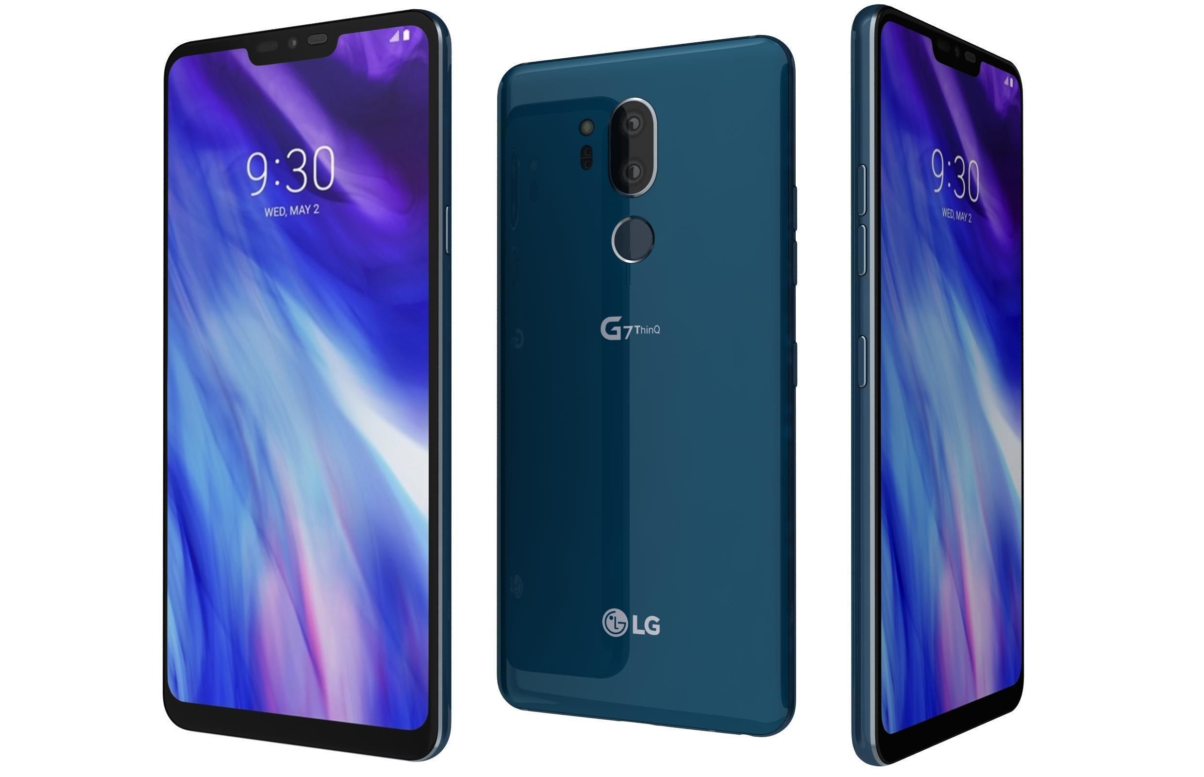 Thiết kế của LG G7 BLUE