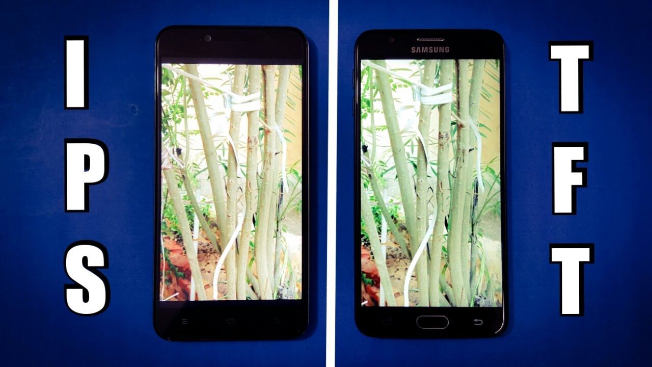 Phân biệt màu sắc giữa 2 loại màn LCD