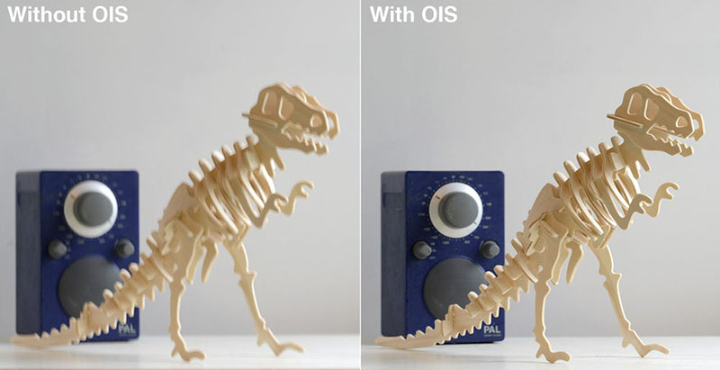 Hình ảnh camera sử dụng công nghệ chống rung OIS