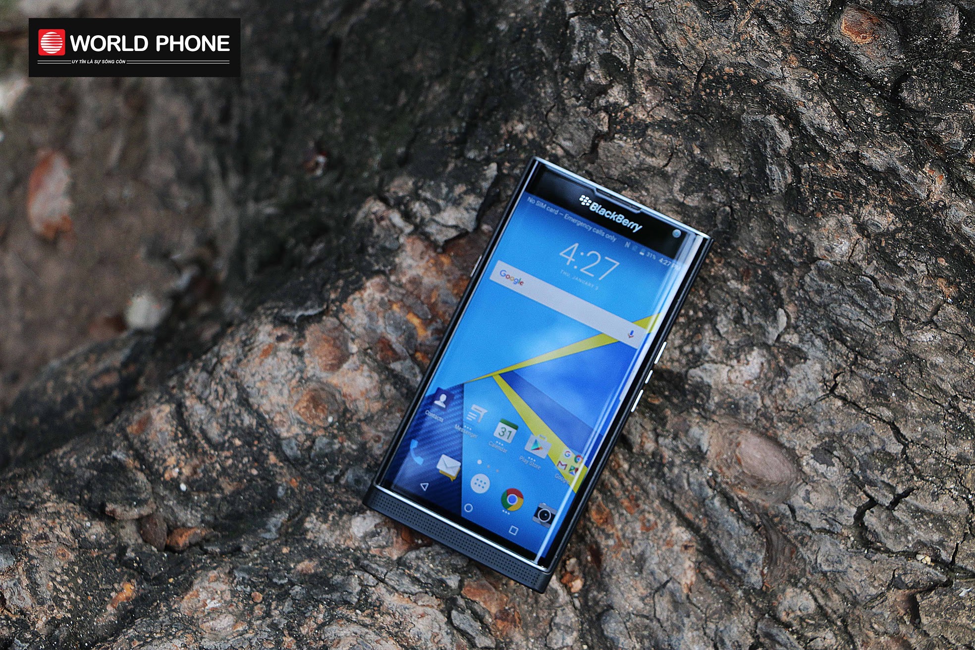 Màn hình cong 5.4 inch của Blackberry Priv