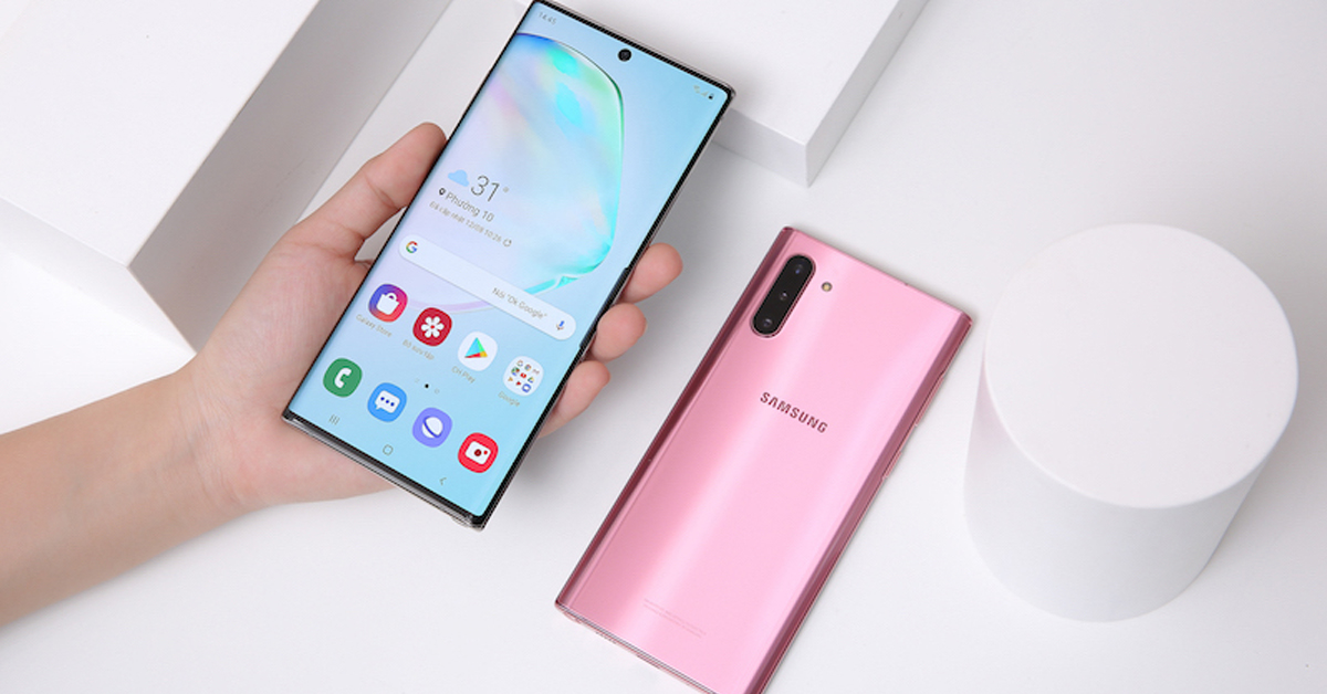 Note 10 nhanh chóng chiếm được sự chú ý của người dùng nhờ thông số ấn tượng