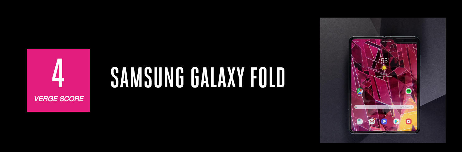 The Verge thẳng tay chấm Galaxy Fold 4 điểm