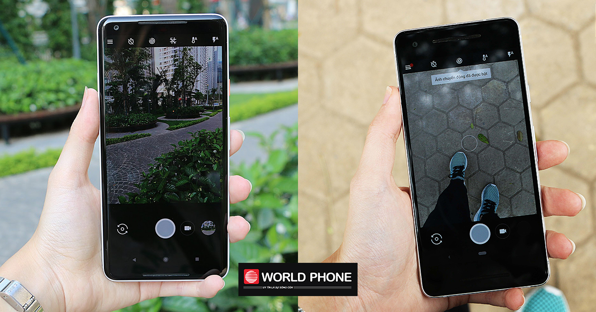 Camera Pixel 2 XL và Pixel 2 không có gì khác biệt