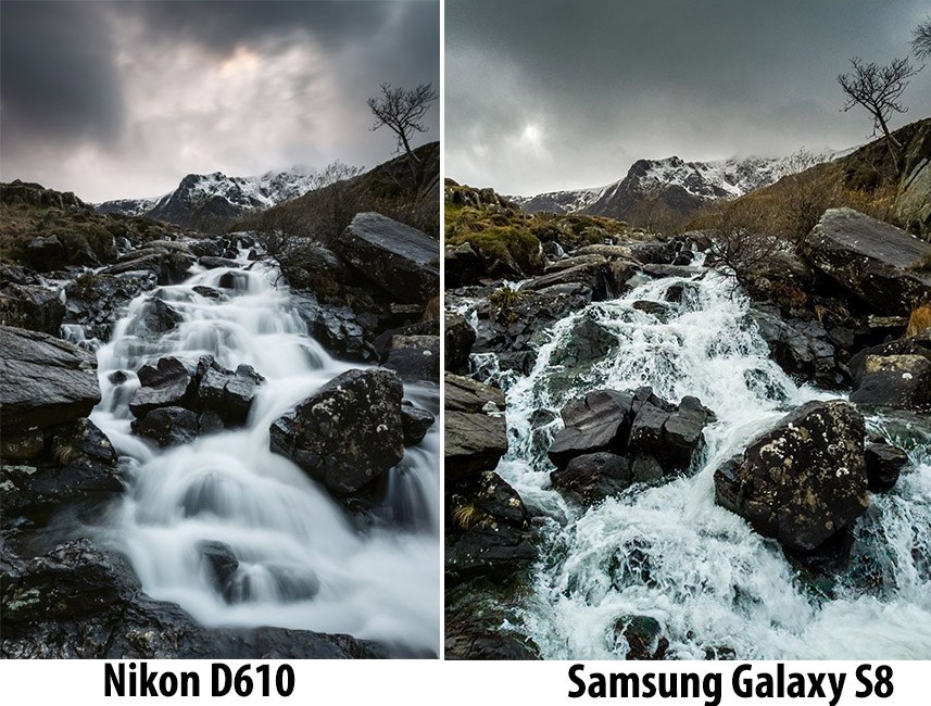 So sánh chất lượng ảnh giữa máy ảnh chuyên nghiệp và camera trên điện thoại