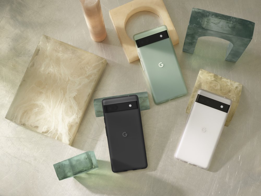 Màu sắc chủ đạo của Pixel 6a