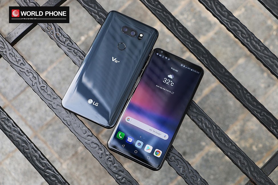 Thiết kế khá tinh tế của LG V30