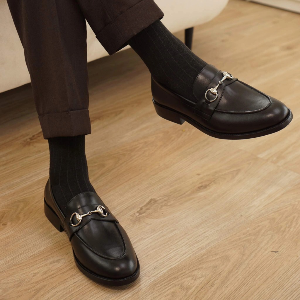 Curtis Black Loafers