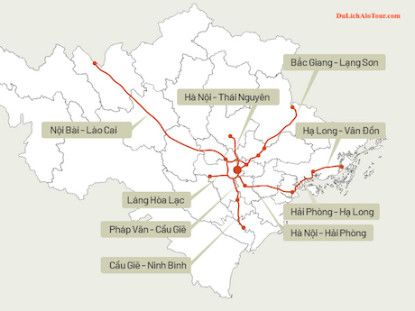 9 cao tốc kết nối các tỉnh phía Bắc với thủ đô Hà Nội