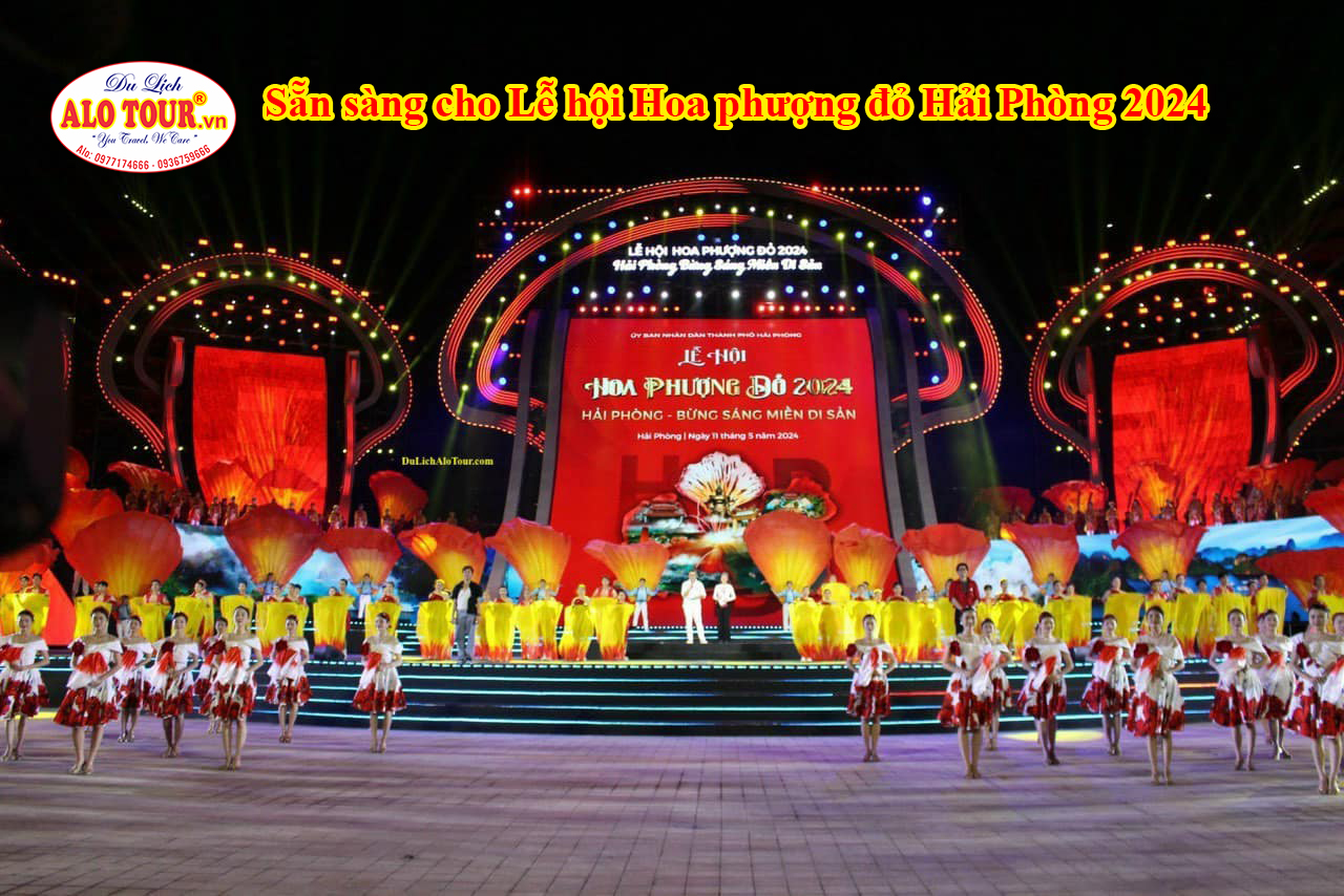Sẵn sàng cho Lễ hội Hoa phượng đỏ Hải Phòng 2024