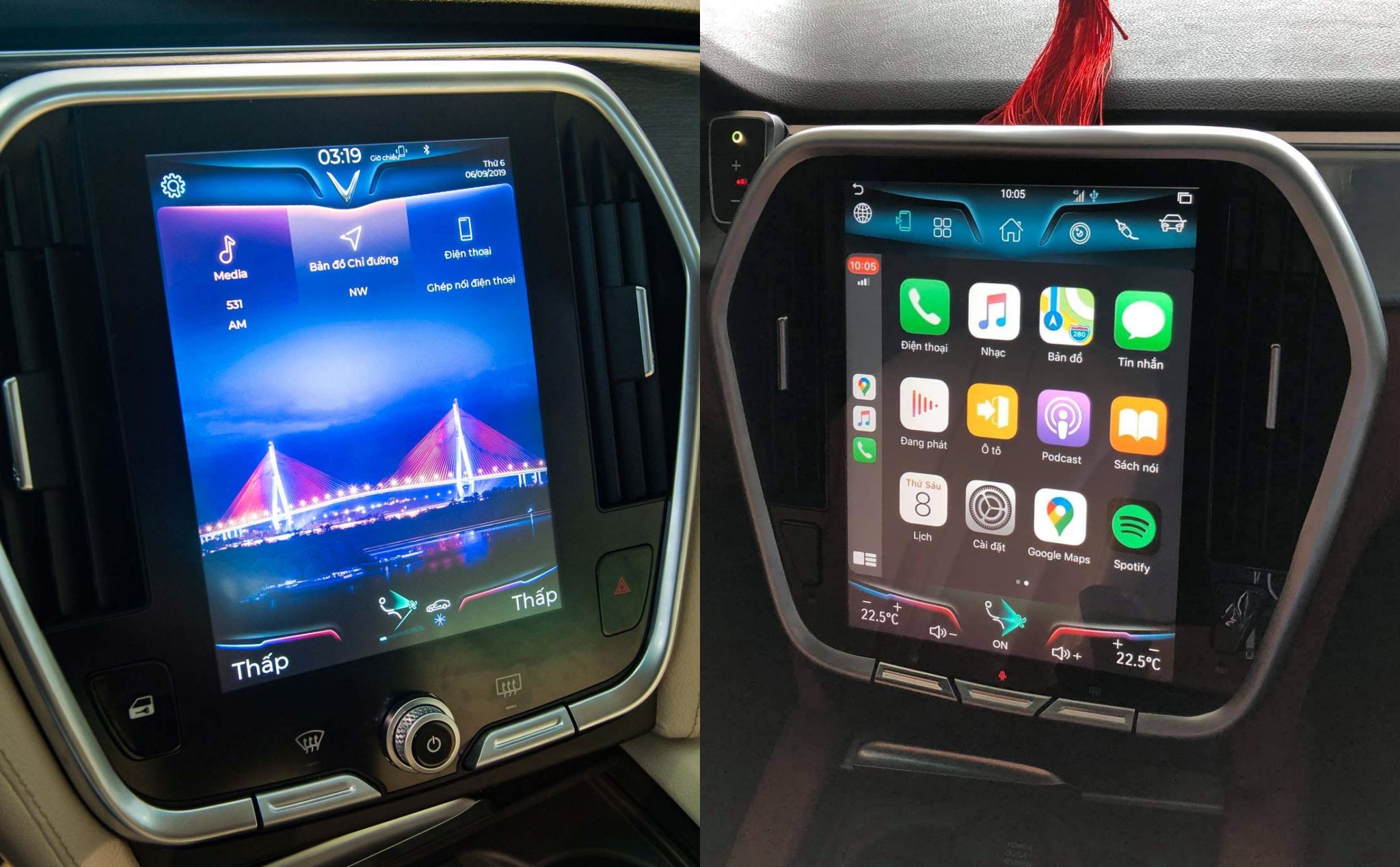 Hướng cập nhật Apple CarPlay cho VinFast Lux A và VinFast Lux SA