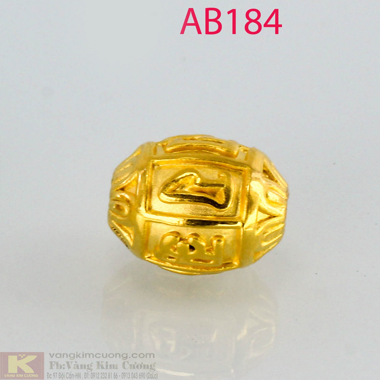 Charm cầu bình an 24k mã AB184