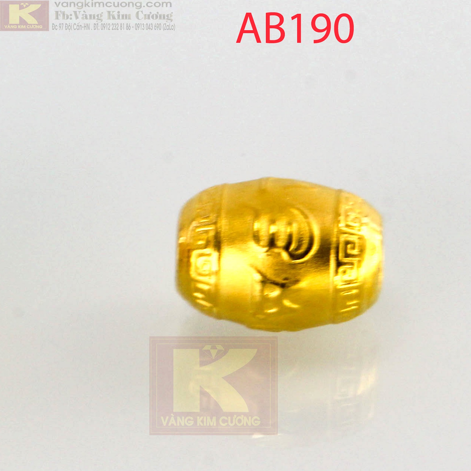 Charm cầu phú quý 24k mã AB190