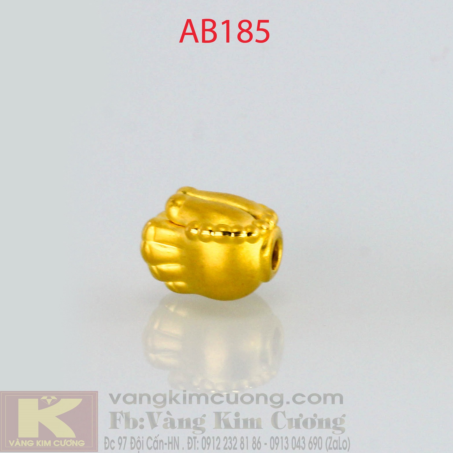 Charm cầu may 24k mã AB185