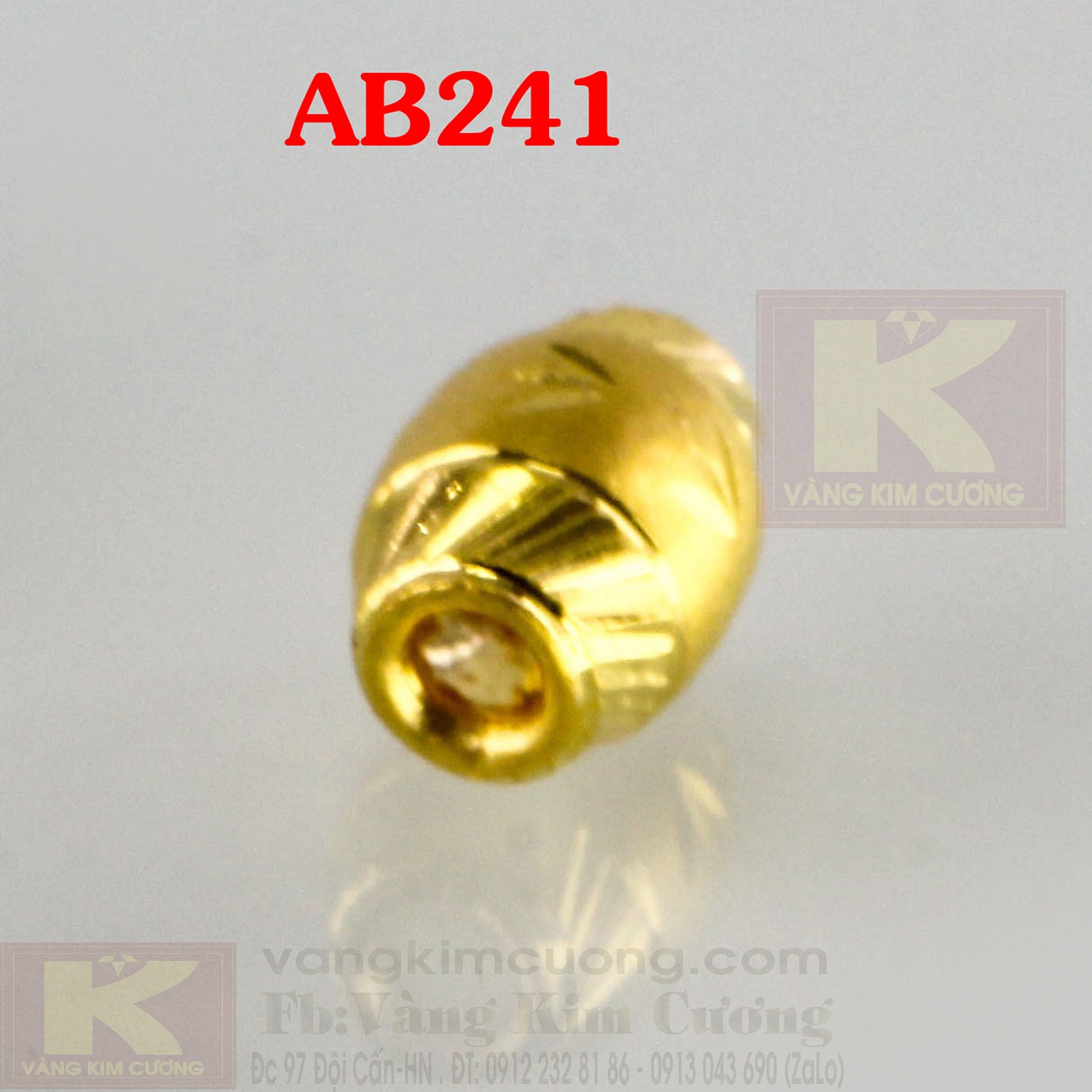 Charm cầu phú quý 24k mã AB241