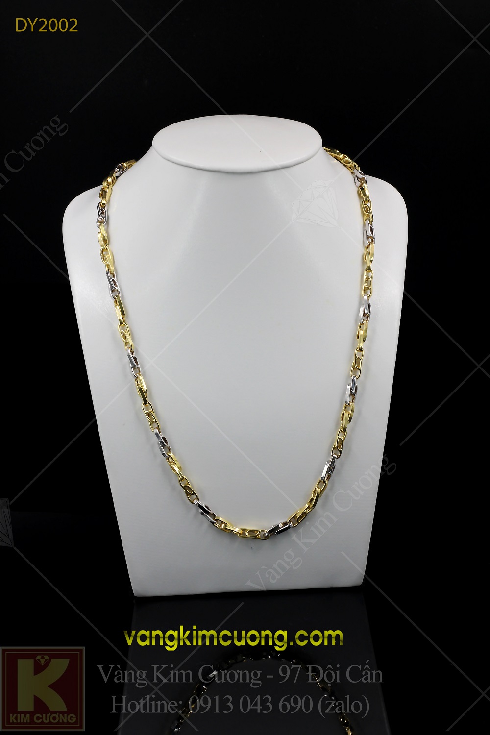 Dây chuyền nam italy 18k DY2002