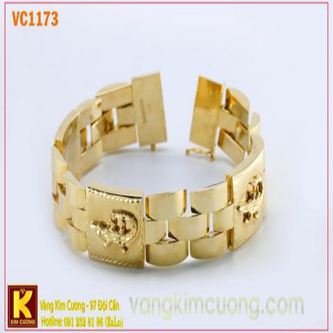 Lắc tay nam 16k 3D VC1173