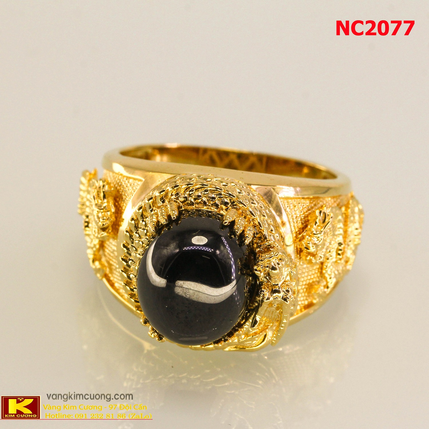 Nhẫn nam đá quý phong thủy NC2077