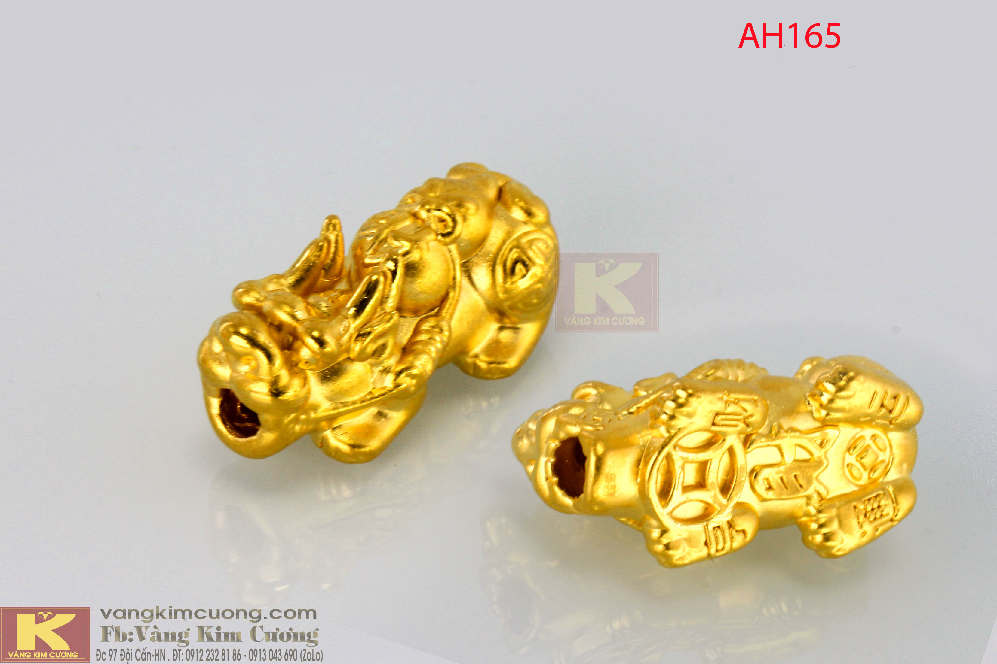 Tỳ hưu vàng 24k AH165