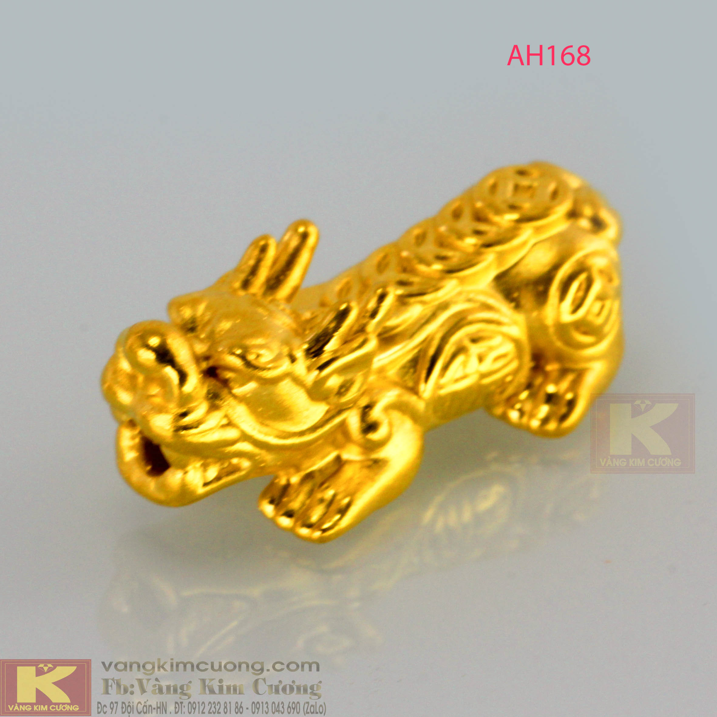 Tỳ hưu vàng 24k AH168