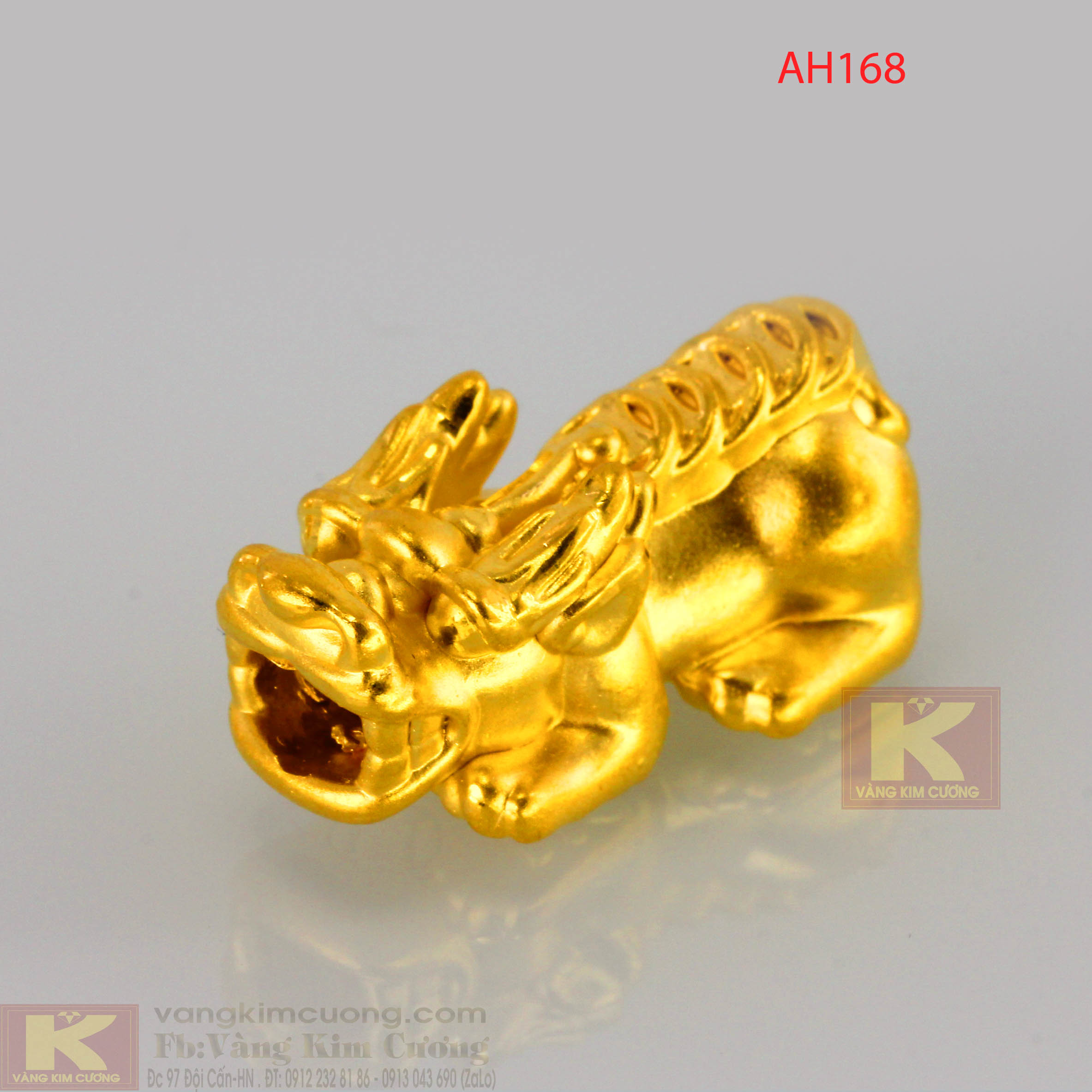 Tỳ hưu vàng 24k AH168