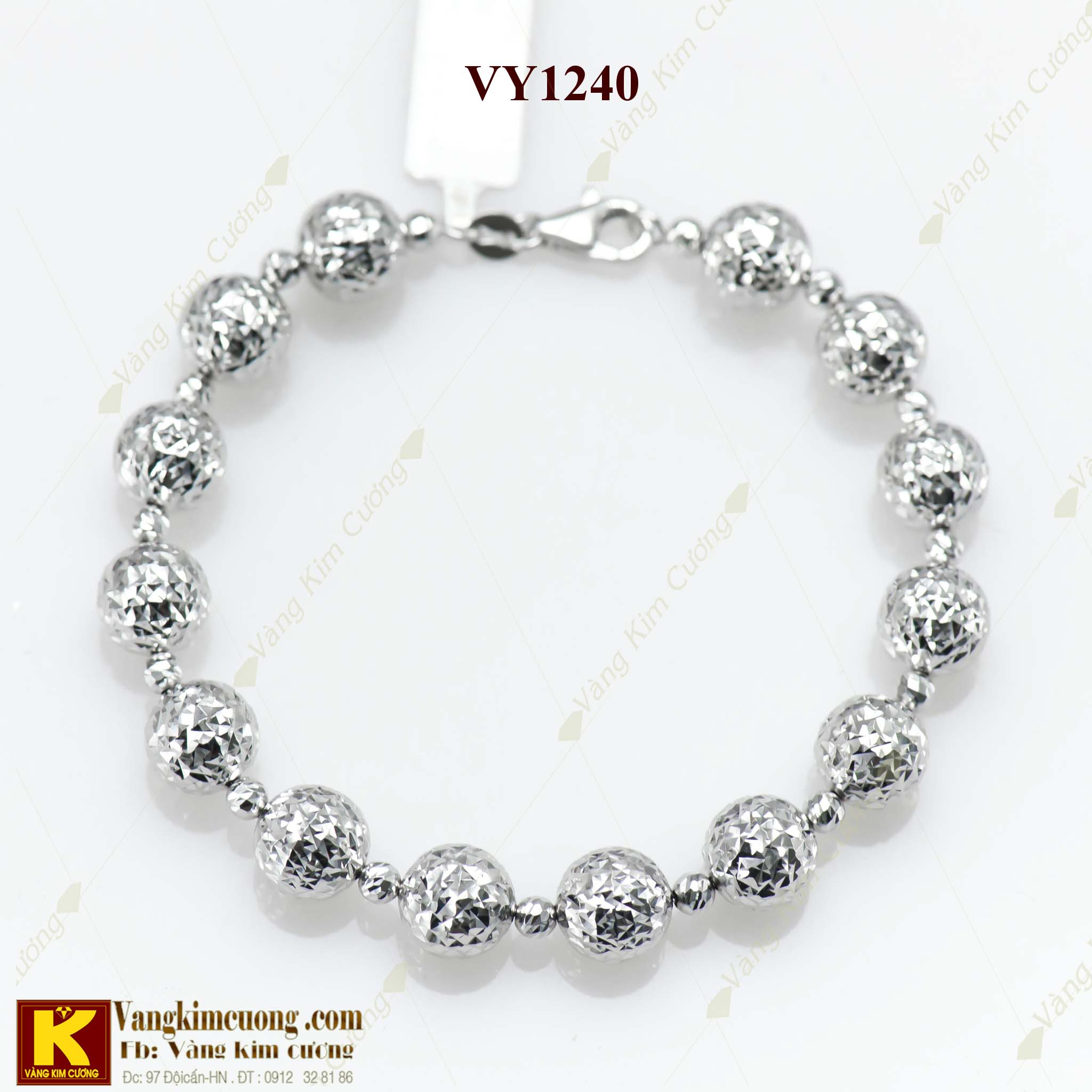 Dior White Gold Bead Bracelet là một trong những sản phẩm lắc bi của Dior đình đám và được yêu thích nhất. Được làm từ chất liệu vàng trắng 18k cao cấp, chiếc lắc tay này được trang trí bởi nhiều hạt bi tinh xảo giúp tôn lên vẻ đẹp của người đeo. Click vào hình ảnh để sở hữu cho mình một chiếc lắc đẳng cấp này.