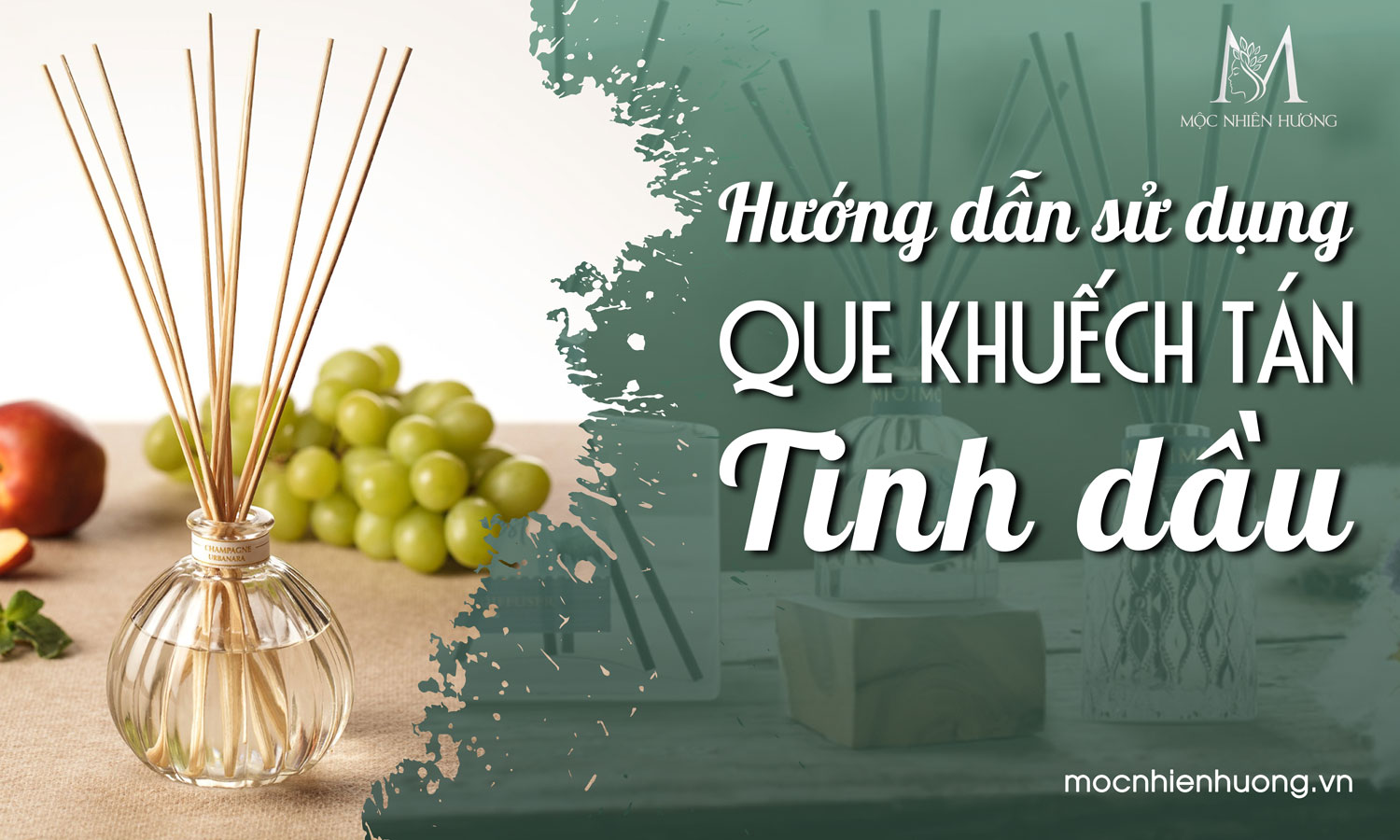 Các bước làm lọ khuếch tán tinh dầu thiên nhiên tại nhà