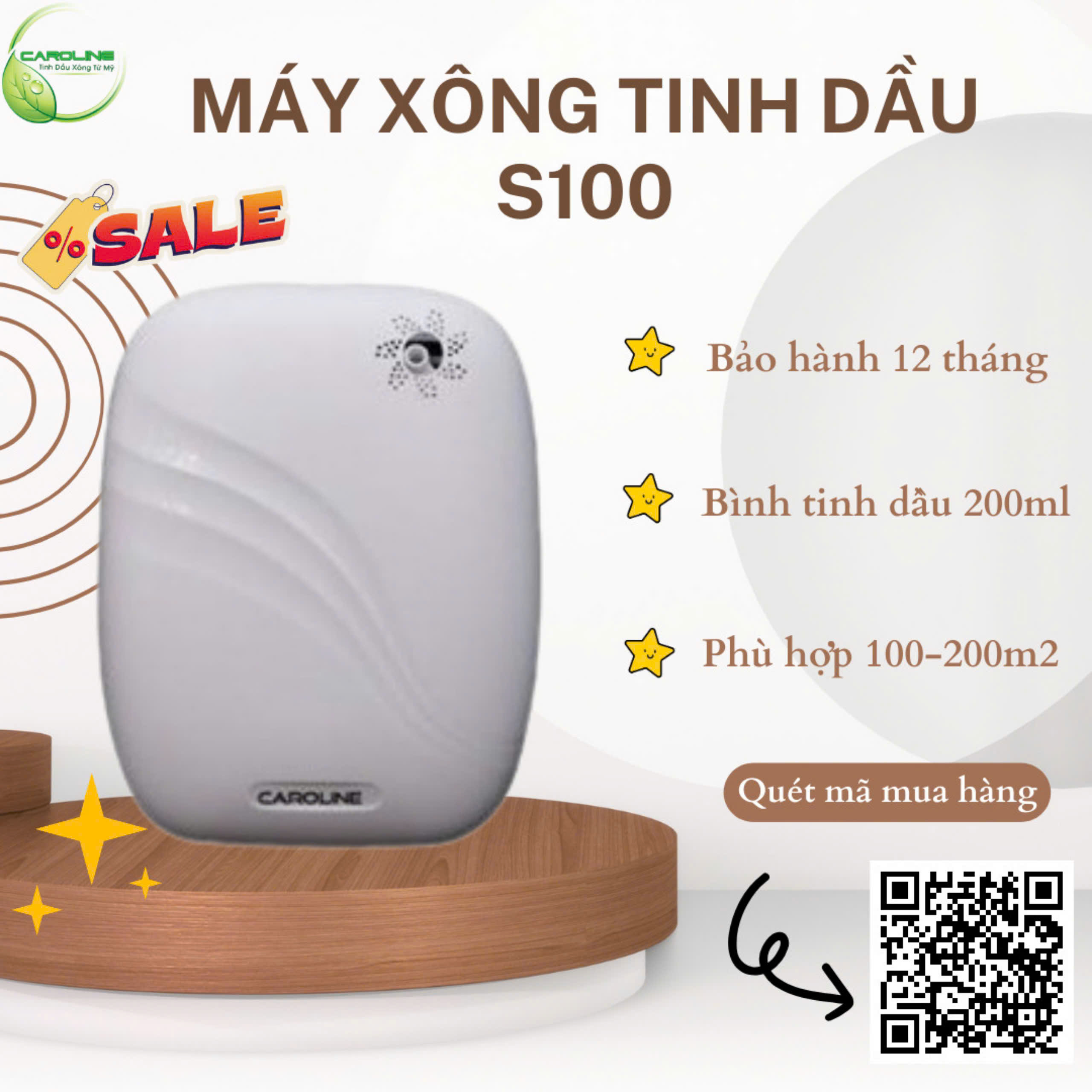 Máy Xông Tinh Dầu