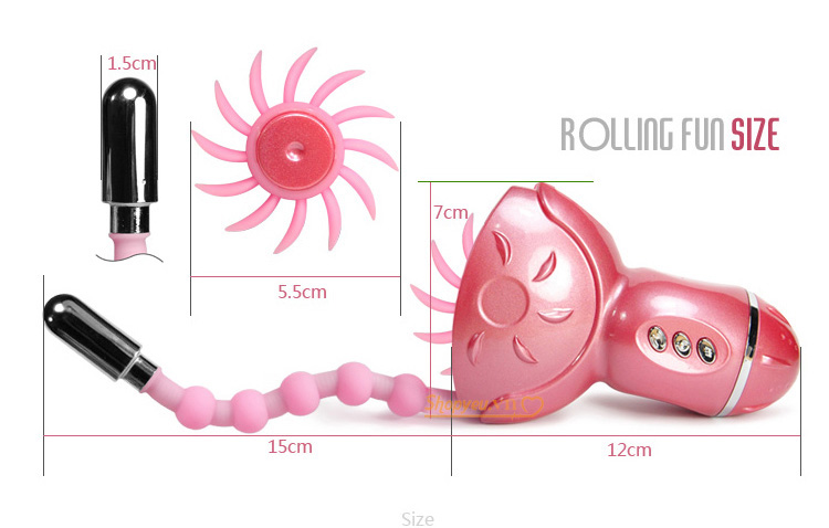 Máy kích thích âm đạo Rolling Fun 2