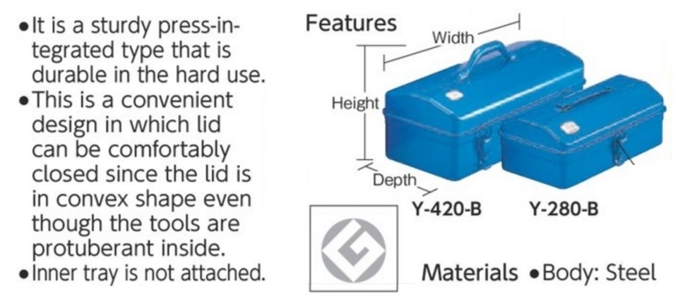 Sản phẩm hộp dụng cụ, hộp dụng cụ Trusco, Trusco Y-420