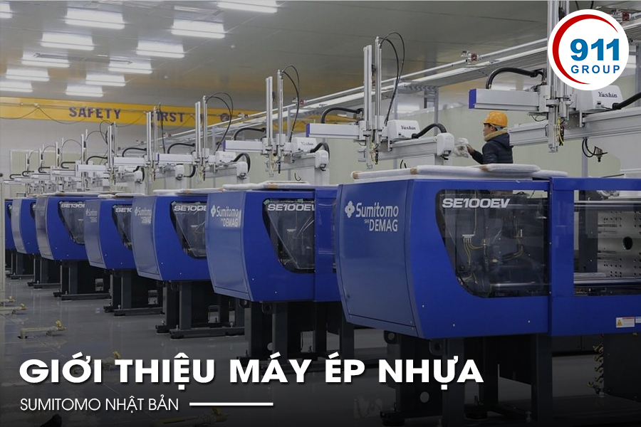 Giới thiệu máy ép nhựa sumitomo Nhật Bản