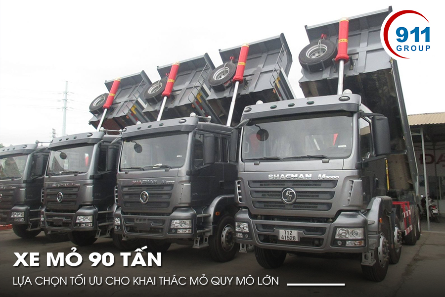 Xe Mỏ 90 Tấn Lựa Chọn Tối Ưu Cho Khai Thác Mỏ Quy Mô Lớn