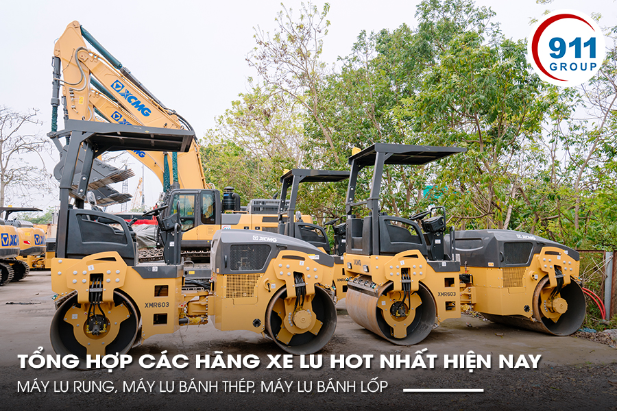 Tổng Hợp Các Hãng Xe Lu Hot Nhất Hiện Nay