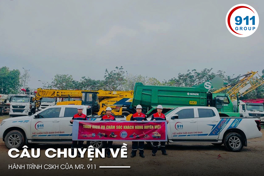 CÂU CHUYỆN VỀ HÀNH TRÌNH CSKH CỦA MR. 911