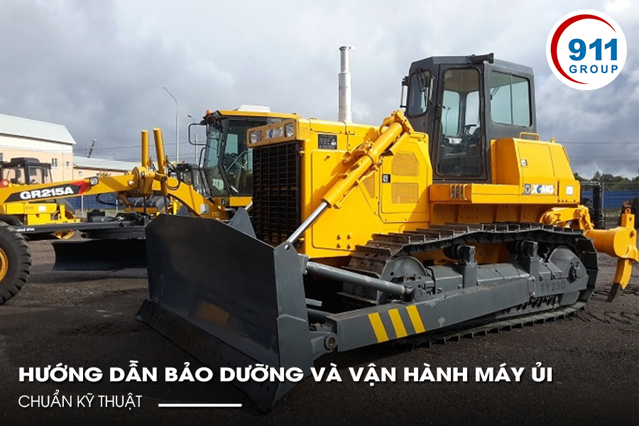 Hướng Dẫn Bảo Dưỡng Và Vận Hành Máy Ủi Chuẩn Nhất