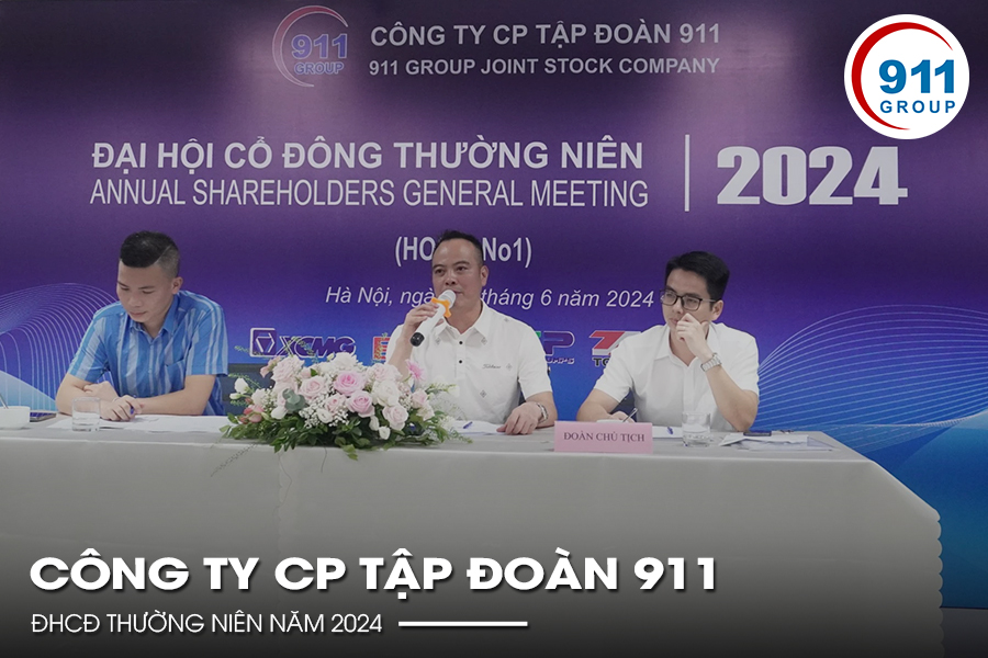 Công ty CP Tập đoàn 911 - ĐHCĐ Thường niên năm 2024