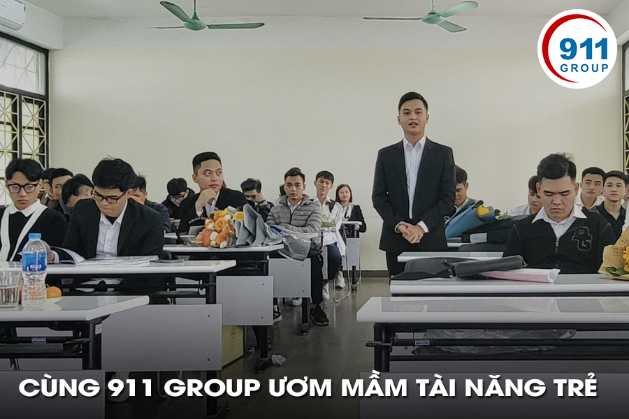 Cùng 911 Group ươm mầm tài năng trẻ